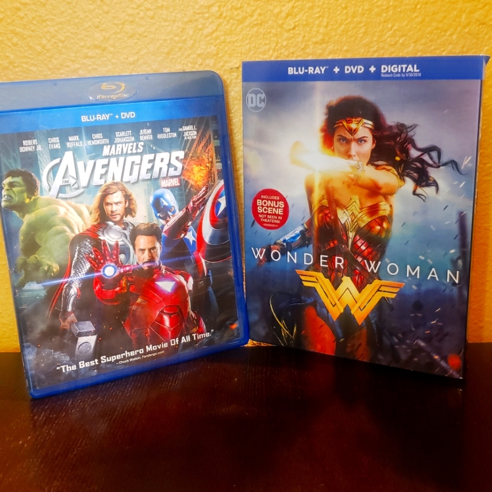BluRay DVDs Set of 2